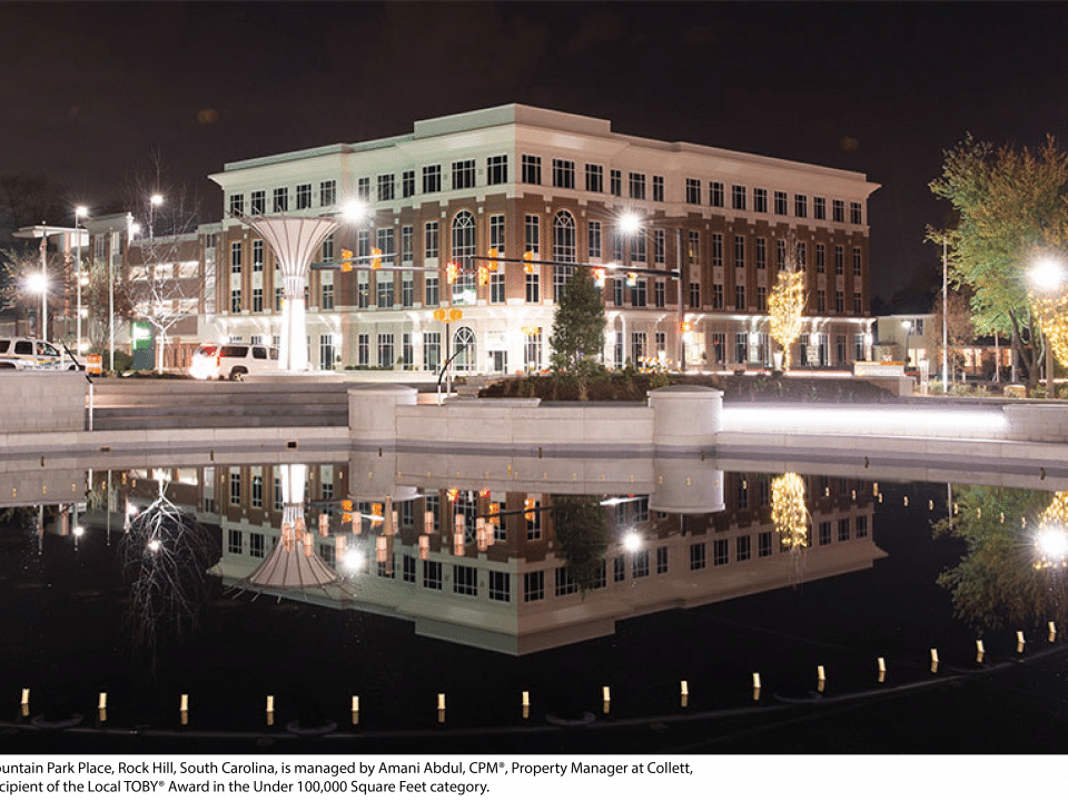 Fountain Park Place Wins Local TOBY® Award